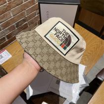 GUCC1×THE NORTH FACEコラボバケットハットおしゃれ新品☆高級ブランド帽子スーパーコピーエレガント