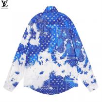ルイヴィトン偽物ｎ級品☆☆1AA4UL☆モノグラムバンダナフックディテールロングスリーブLOUIS VUITTON長袖シャツ激安通販