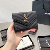 YSL財布☆サンローランコピー品★2026トレンド存在感抜群小銭入れ カード収納 レディース財布超優秀最新モデル 