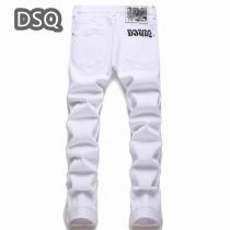 潔さが表れた白のスタイリング DSQUARED2 メンズ ジーパンコピー ダメージ 高級感のある 幅広い着こなし