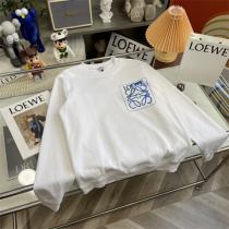 2026秋冬最新LOEWEパーカー人気ロエベ服コピーお洒落なトレーナー人気シンプルなデザインロゴ刺繡男女OK