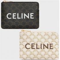 2026新品★セリーヌ CELINE偽物ｎ級品トリオンフキャンバス コイン＆カードケース★小銭入れ定番アイテム