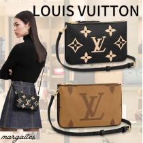 2026トレンド❤️Louis Vuitton ポシェット・ドゥーブルジップ人気ショルダーバッグ激安★ルイヴィトンスーパーコピー通販