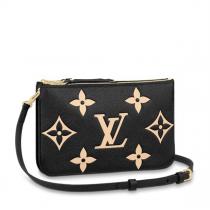 2026トレンド❤️Louis Vuitton ポシェット・ドゥーブルジップ人気ショルダーバッグ激安★ルイヴィトンスーパーコピー通販