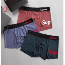 3点セット☆シュプリーム下着メンズSupreme コピー新作プレゼント最適柔らかい生地定番アイテム