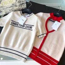 最高品質dior半袖ｔシャツレディース★セーター生地☆2026最新作入手困難人気モデルホワイト色存在感抜群