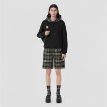 BURBERRY偽物バーバリー2026秋冬の最新定番チェック柄帽子付きパーカー人気おしゃれ上質なアイテム