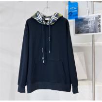BURBERRY偽物バーバリー2026秋冬の最新定番チェック柄帽子付きパーカー人気おしゃれ上質なアイテム