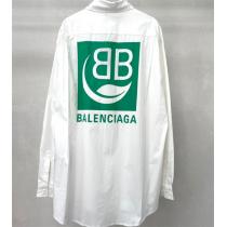 芸能人愛用☆BALENCIAGAコピー長袖シャツ ☆バレンシアガ秋冬最新コレクション洋服使いやすいオーバーサイズ