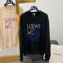 LOEWE 2026年の秋服トレンドアイテム ロエベコピー アナグラム スエットシャツ 4色可選 気兼ねなく着られる
