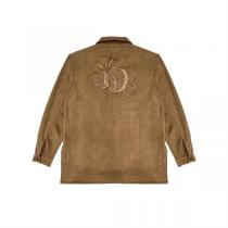 ベルベット風フロック 高品質 ブランド偽物 22AW CACTUS JACK dior オーバーサイズシャツ カクタスジャック