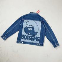 2色可選 FW20 Week 1 Supreme/Smurfs DenimTrucker Jacket シュプリーム スーパーコピー デニムジャケット
