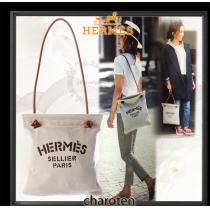 使い勝手♪HERMES キャンバスバッグ人気❤️大人カジュアルエルメス偽物ショルダーバッグ激安通販★男女OK
