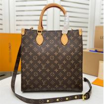 【VIP SALE!!】M45848☆ルイヴィトンサックプラ PMトートバッグ☆LOUIS VUITTONレディース2026秋冬新品大容量
