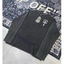 新作 2026秋冬 CHROME HEARTS クロムハーツ 抜群 長袖Tシャツ偽物 夜光 着心地良い ストリート感あふれる