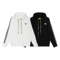 2026 Gucc1 X Adidasコラボパーカー人気新作秋冬ファッション高級ブランド高品質★入手困難アイテム