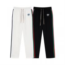大人気2026 Gucc1 X Adidasコラボ新作ブランドスウェットパンツコピーカジュアルなファッション