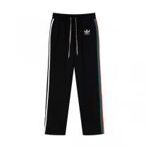 大人気2026 Gucc1 X Adidasコラボ新作ブランドスウェットパンツコピーカジュアルなファッション