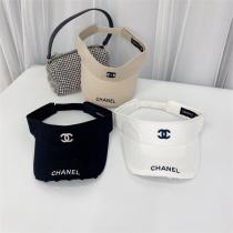只今セール中 CCブランドロゴ サンキャップスーパーコピー 女性用帽子紫外線をカット ダメージ レトロなルック
