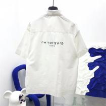 ワードローブの強い味方 GIVENCHYコピー 半袖シャツ ジバンシーロゴ リバースエフェクト トレンド感たっぷり