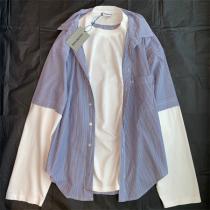 【希少新作】バレンシアガ偽2枚のシャツ人気ランキング使いやすいお洒落コーディネート★BALENCIAGA服コピー