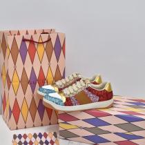日本未入荷★Lovelight Screener trainers GUCC1人気レディース スニーカー偽物 煌めくグリッター 早いもの勝ち