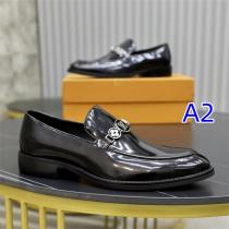 2カラー展開 LOUIS VUITTON 絶大な人気を誇るヴィトンスーパーコピーレザーシューズ 様々シーンで活用できる
