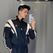 2026最新バレンシアガスーパーコピー ジャケット着こなしBALENCIAGA Sporty B Regular Tracksuit 男女兼用