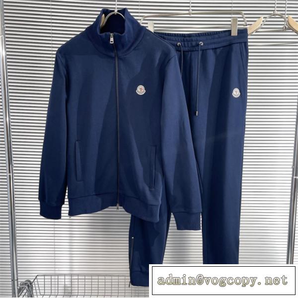【2026年最新版】MONCLER2点セットモンクレールコピー秋冬トレンド使い勝手カジュアルなセットアップネイビー色