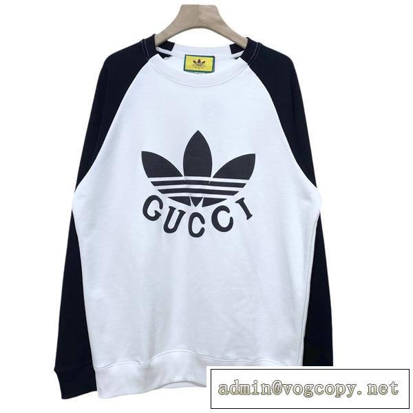 Gucc1x Adidas コラボシリーズ 2026ss秋冬新作コレクション人気おしゃれコーディネート赤色