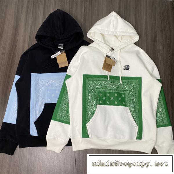 【大人気】Supreme 22SS TNF Bandana Hooded シュプリームパーカー新品コピー入手困難