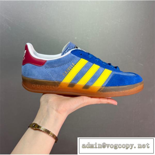 人気色❤️adidas×GUCC1スニーカー人気ブランド靴コピー 歩きやすさ高級ブランド新作上質なアイテム