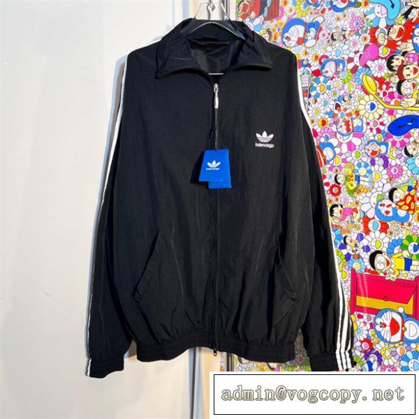 22FW 最新作Balenciaga&adidasコラボジャケットコピー秋冬トレンド話題商品リラックス感エレガント