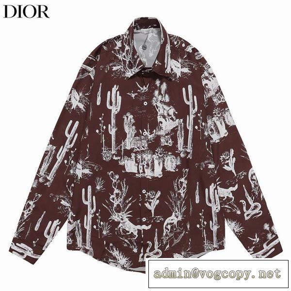 dior コピーメンズ長袖シャツ新作❤️ファッション❤️2026秋冬流行り海外セレブ愛用話題商品