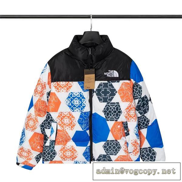 憧れのTHE NORTH FACE Retro Nuptse Jacket ダウンジャケットコピー パネルデザイン 唯一無二の存在感