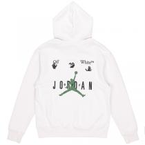 人気色人気色❤️Jordan X OFF-WHITEコラボ Logo刺繡デザインパーカー激安★オフホワイト服コピー販売ー激安★オフホワイト服コピー販売
