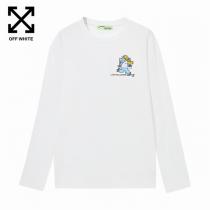 お洒落2026新品☆ OFF-WHITE長袖ｔシャツオフホワイトコピー人気商品カジュアルウェア★オーバーサイズ