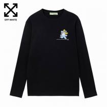お洒落2026新品☆ OFF-WHITE長袖ｔシャツオフホワイトコピー人気商品カジュアルウェア★オーバーサイズ