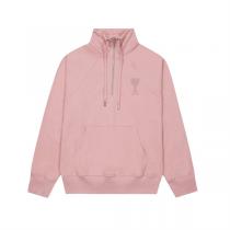 早速注目Ami Paris 22SS ❤️❤️アミ パリスパーカーコピーピンク色ユニセックス秋冬流行り最新作