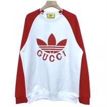 Gucc1x Adidas コラボシリーズ 2026ss秋冬新作コレクション人気おしゃれコーディネート赤色