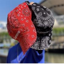【入手困難】Supreme 21SS Bandana Camp Cap シュプリーム帽子スーパーコピー数量限定エレガント