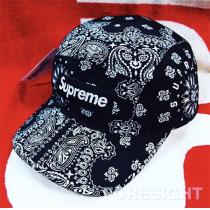 【入手困難】Supreme 21SS Bandana Camp Cap シュプリーム帽子スーパーコピー数量限定エレガント