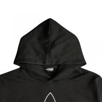 【VIPセール】Balenciaga&adidasコラボパーカーコピー2026流行り秋冬コレクション人気着こなし黒色