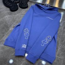 青い☆☆CHROME HEARTS パーカースーパーコピークロムハーツ秋冬トレンド話題商品入手困難アイテム