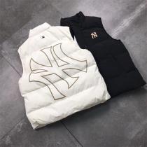 ロングシーズン活躍するダウンベスト MLB Korea エムエルビーコリア偽物 2色展開 2026秋冬コーデの主役!