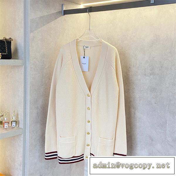 人気 CELINE カーデガン芸能人愛用セリーヌコピー通販❤️ユニセックス使い勝手上品