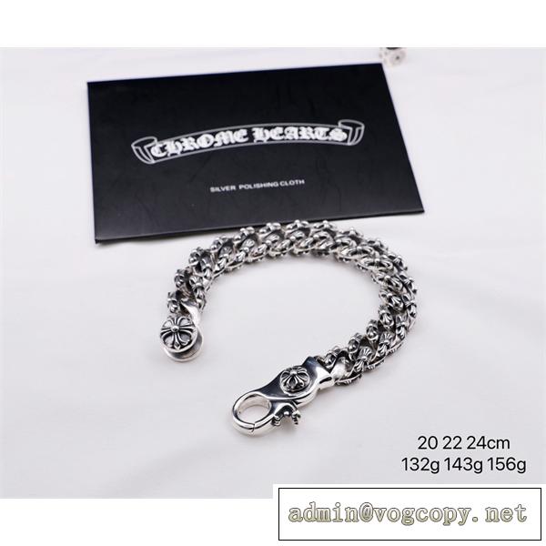 最高品質Chrome Hearts ブレスレットコピー★クロムハーツ激安アクセサリー通販お洒落定番高級ブランド