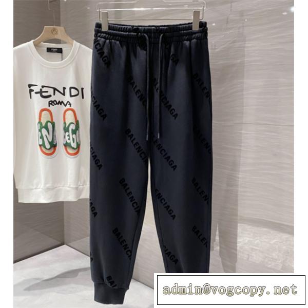 人気❤️バレンシアガスウェットパンツコピー BALENCIAGA高級ファッションリラックス感2026最新トレンド