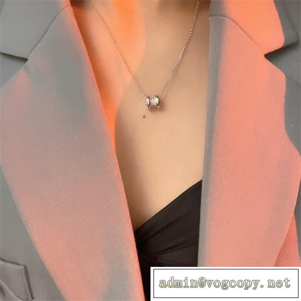 人気上昇中❤️BVLGAR偽物激安ブルガリ ネックレスおしゃれプレゼントおすすめ925シルバー品質保証 