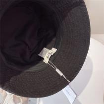 【超人気】CELINEバケットハットデニム生地セリーヌコピー品★コーナーシンクロデニム洗水刺繍漁師帽
